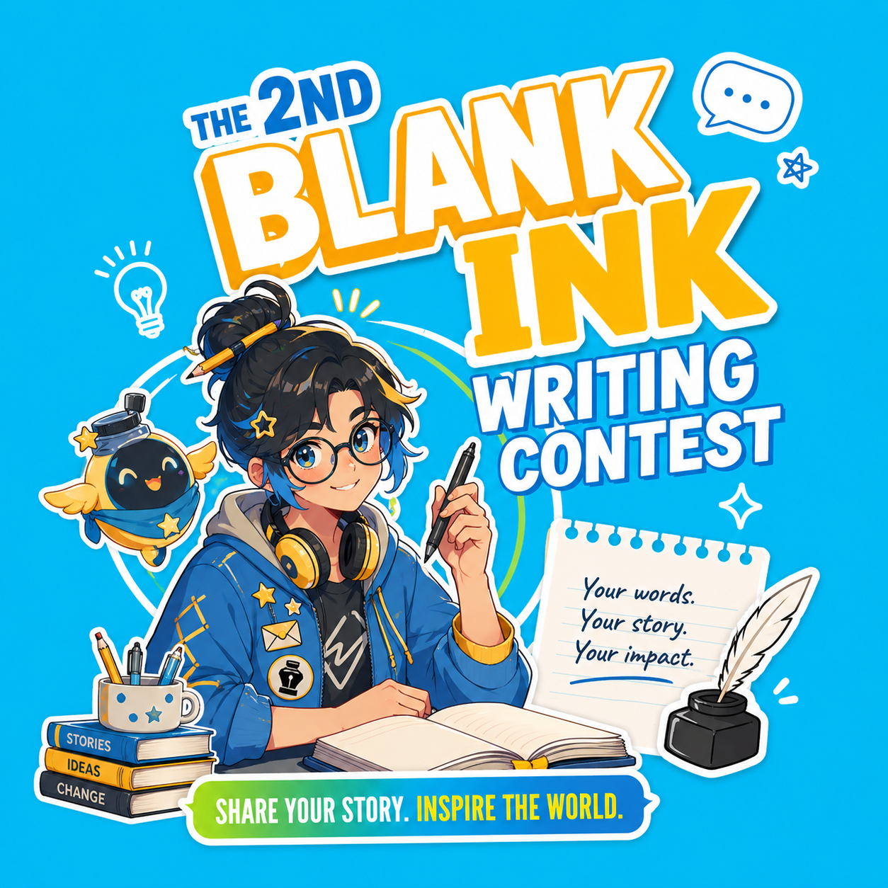 Blank Ink chart hero artwork