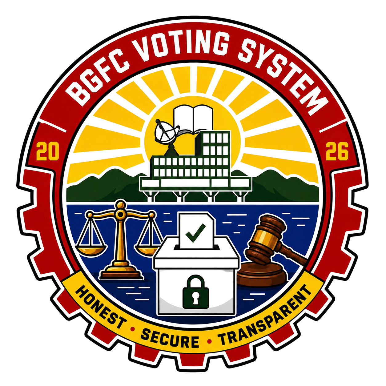 BGFC Voting System logo
